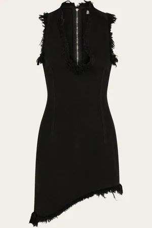Salvatore Ferragamo Donna Mini dress sfrangiato