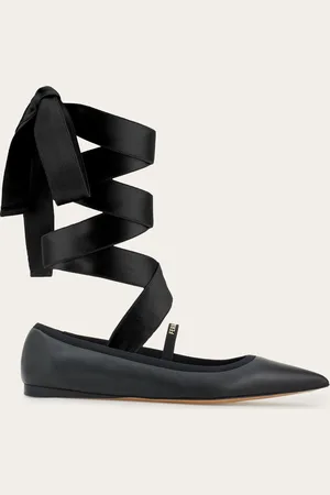 Salvatore Ferragamo Donna Ballerina con nastro