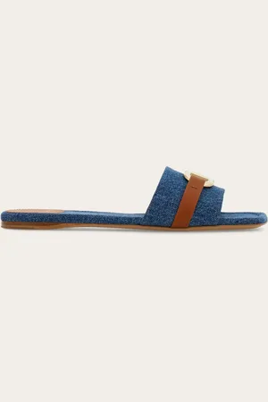 Salvatore Ferragamo Donna Slide con fibbia Gancini