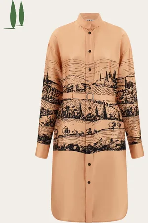 Salvatore Ferragamo Donna Back to Earth - Chemisier stampato