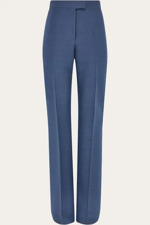 Salvatore Ferragamo Donna Pantalone in faille di lana