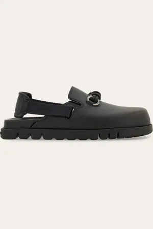 Salvatore Ferragamo Uomo Mule con morsetto Gancini