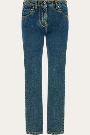 Salvatore Ferragamo Donna Denim slim fit