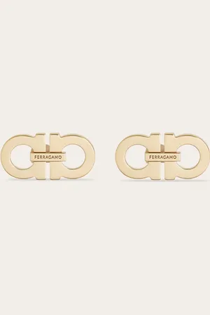 Salvatore Ferragamo Donna Orecchini doppio Gancini