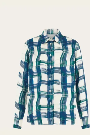 Salvatore Ferragamo Donna Camicia stampa tartan