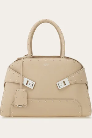 Salvatore Ferragamo Donna Borsa a mano con borchie (M)