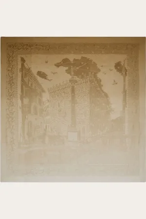 Salvatore Ferragamo Donna Foulard in seta jacquard Palazzo