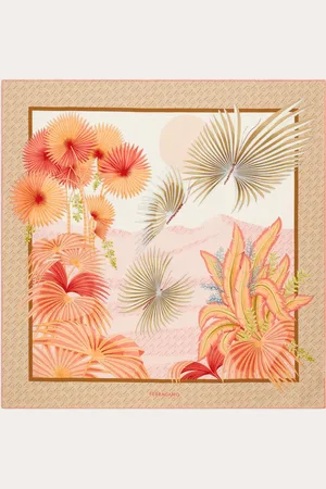 Salvatore Ferragamo Donna Foulard in seta stampa Dure