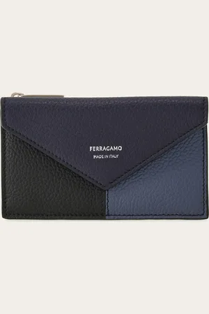 Salvatore Ferragamo Uomo Porta carte di credito color block