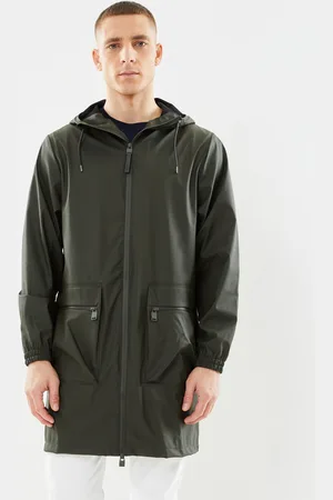 Rains Cargo Long Jacket M - Abbigliamento - Taglia S
