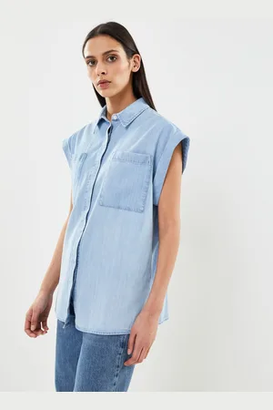 Replay Chemise manche courte denim - Abbigliamento - Taglia XS