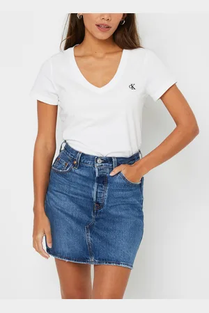 Calvin Klein CK Embroidery Stretch V-Neck - Abbigliamento - Taglia L