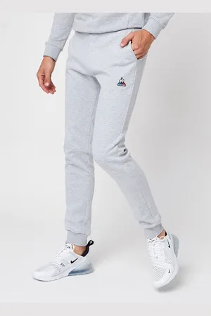 Le Coq Sportif ESS Pant Slim N°2 M Gris Chiné Clair - Abbigliamento - Taglia S