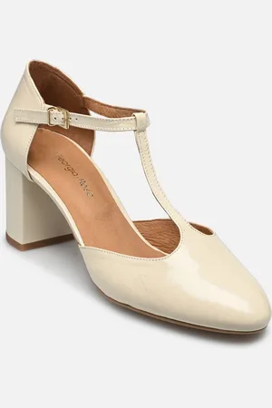 Georgia Rose Esolo - Cuir Vernis plissé - Décolleté - Taglia 35