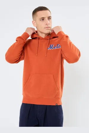 47 Brand 47 HOODIE MLB NEW YORK METS IMPRINT BACKER BURNSIDE - Unisexe M - Abbigliamento - Taglia M