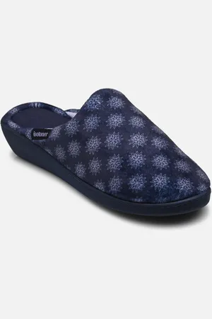 Isotoner Mules en velours ultra doux talon 4 cm semelle ergonomique W - Pantofole - Taglia 37