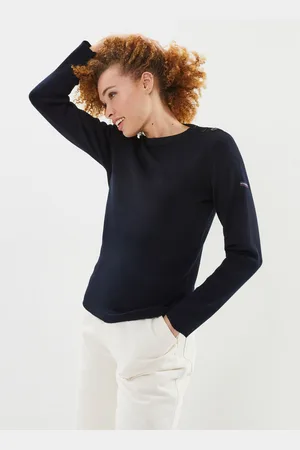 Armor.lux Pull marin "Paimpol" Femme - Abbigliamento - Taglia S