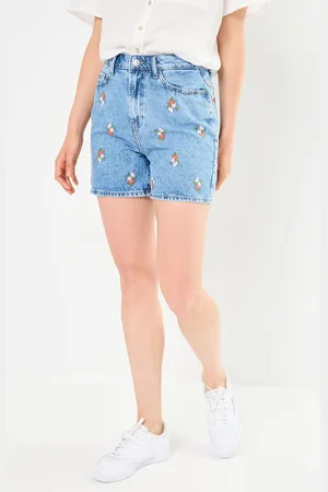 Pieces® Pcsky Hw Embroidery Shorts - Abbigliamento - Taglia XS