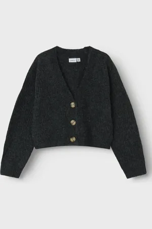 NAME IT Nkfholly Boxy Short Knit Card Noos - Abbigliamento - Taglia 7 - 8A