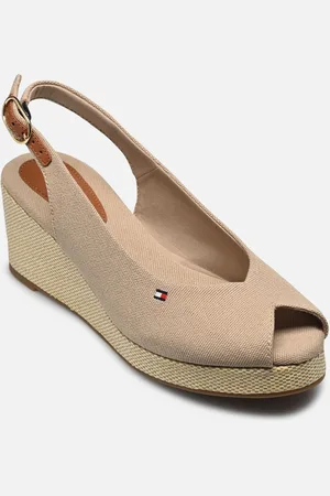 Tommy Hilfiger FLAG MID WEDGE ESPAD - Scarpe di corda - Taglia 36