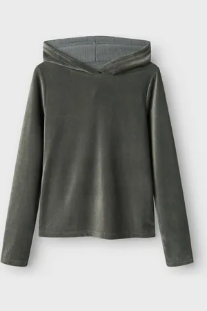 NAME IT Nkforinge Ls Slim Vel Top Wh - Abbigliamento - Taglia 11 - 12A