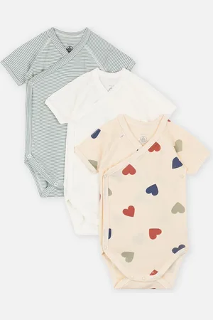 Petit Bateau 3 Bodies Naiss MC - Abbigliamento - Taglia 12M