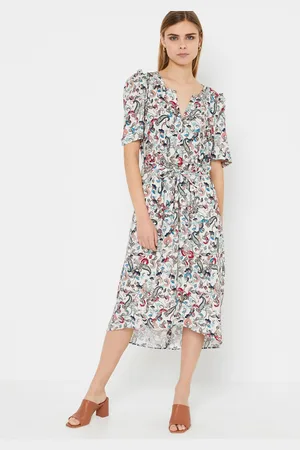 IKKS Robe Longue Imprimee BW30195 - Abbigliamento - Taglia 34