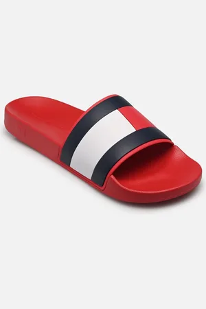 Tommy Hilfiger RUBBER TH FLAG POOL - Sandali e scarpe aperte - Taglia 40