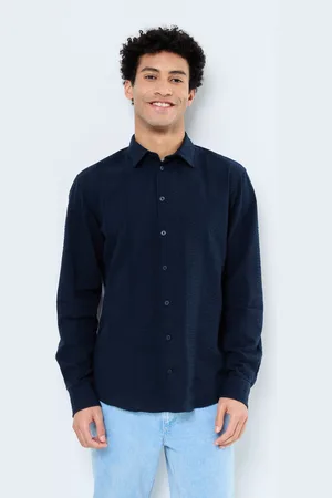 Casual Friday CFTHOM LS seersucker shirt - Abbigliamento - Taglia S