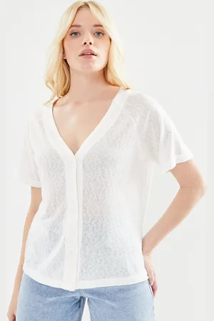 B YOUNG Bysakia V Tshirt Btn - - Abbigliamento - Taglia XS