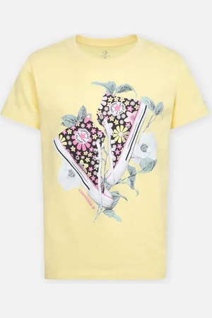 Converse Cnvg Floral Sneaker T-Shirt - Abbigliamento - Taglia 10 - 12A