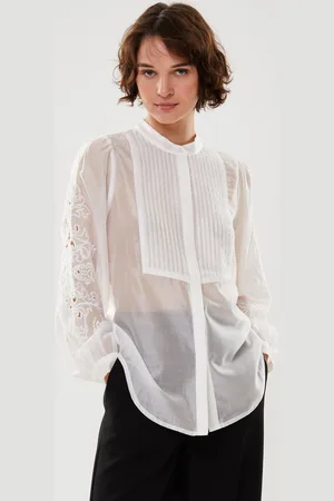 VILA Vilottie L/S Shirt/Su/Rou - Abbigliamento - Taglia 40