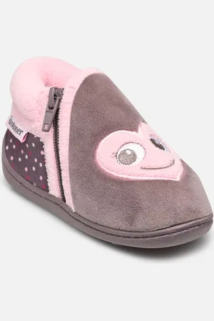 Isotoner Bottillons zip fille – microvelours - Pantofole - Taglia 20