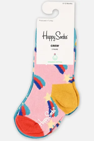 Happy Socks 2-Pack Kids Shooting Star Sock - Calze e collant - Taglia 13 - 21