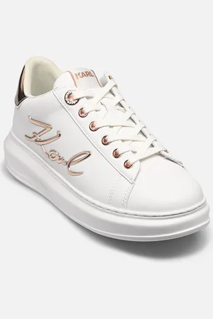 Karl Lagerfeld Kapri Signia Lace Lthr - Sneakers - Taglia 35