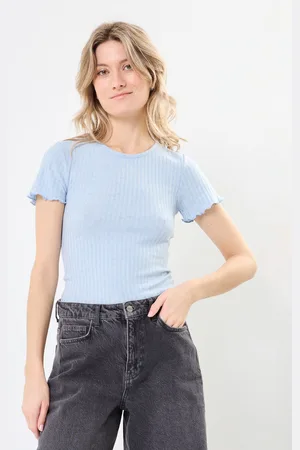 Noisy May NMBERRY SS O-NECK TOP - Abbigliamento - Taglia L