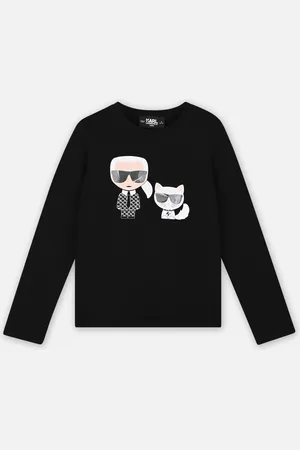 Karl Lagerfeld Tee-Shirt Manches Longues Z15390 - Abbigliamento - Taglia 10A