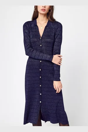 Object OBJMARTINA KNIT CARDIGAN DRESS 123 - Abbigliamento - Taglia M