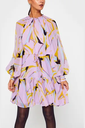 Essentiel Antwerp Chives Puff Sleeve Minidress - Abbigliamento - Taglia 40