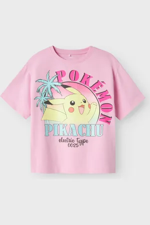 NAME IT Nkffami Pokemon Ss Nreg Top Sky 13240888 - Abbigliamento - Taglia 11 - 12A