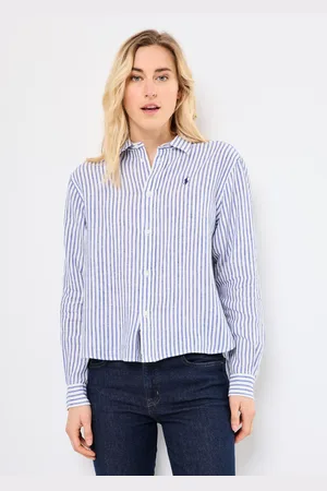 Ralph Lauren N Wd Crp St-Long Sleeve-Button Front Shirt 211935130 - Abbigliamento - Taglia L