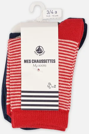 Petit Bateau 2 Paires Chaussettes A07F901 - Calze e collant - Taglia 23 - 26
