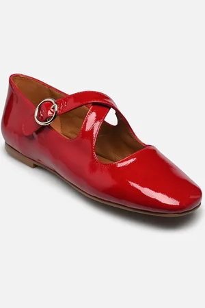 Georgia Rose Seito - Cuir vernis plissé - Ballerine - Taglia 35