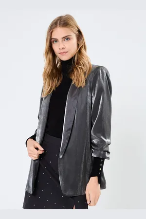 Pieces® Pcbosella 3/4 Shiny Blazer Noos Bc - Abbigliamento - Taglia XS