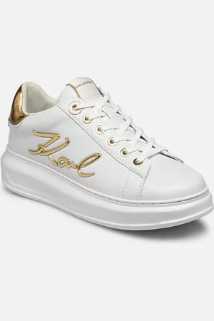Karl Lagerfeld Kapri Signia Lace Lthr - Sneakers - Taglia 37