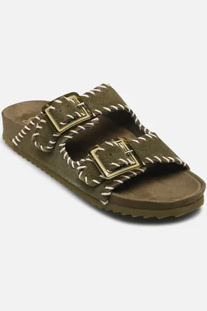 Colors of California Cow suede bio with stitching - Zoccoli - Taglia 36