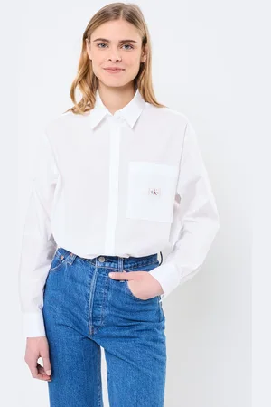Calvin Klein Woven Label Relaxed J20J224436 - Abbigliamento - Taglia L