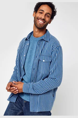Casual Friday Alvin LS striped overshirt - Abbigliamento - Taglia S