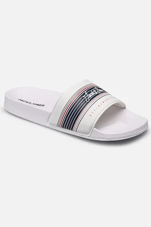 JACK & JONES JFWLEWIS STRIPE SLIDER - Sandali e scarpe aperte - Taglia 44