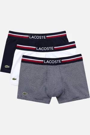 Lacoste Pack De 3 Boxer Courts - Abbigliamento - Taglia S